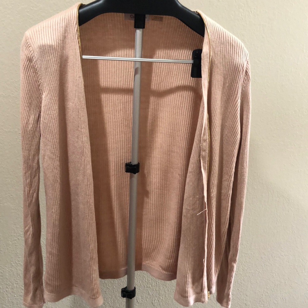 Calvin Klein pale pink cardigan